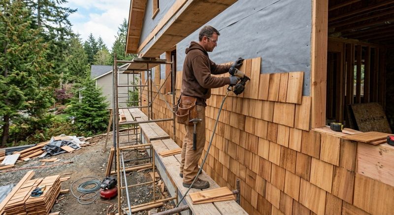 Wood Siding Installation in Fairfield County, CT